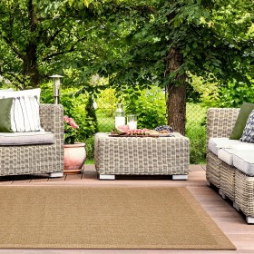  Tæpper og dørmåtter | Plow & Hearth indendørs/udendørs Toulouse-mønstertæppe, 18 x 23 cm