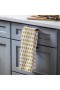 Kitchen & Entertaining Kitchen Linens | Plow & Hearth Sun Tiles Quick Dry Kitchen Towel, 18" X 30"
