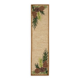 Rugs & Doormats Runners | Plow & Hearth Indoor/Outdoor Forest Lake Border Rug, 2' X 8' Runner