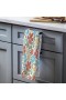  Keittiö- ja viihdekeittiöliinat | Plow & Hearth Floral Mod -nopeasti kuivuva keittiöpyyhe, 45 x 76 cm