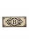  Matot ja kynnysmatot Kynnysmatot | Plow & Hearth Cambridge Letter B Monogram Burlap Sassafras Switch Mat