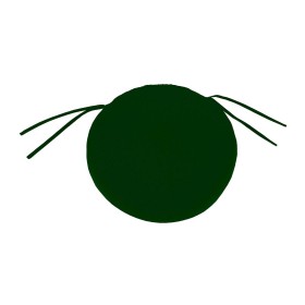  Huonekalutuolit ja keinutuolit | Plow & Hearth -polyesterityylinen klassinen pyöreä tuolintyyny nauhoilla, paksuus 40 cm x 5 cm