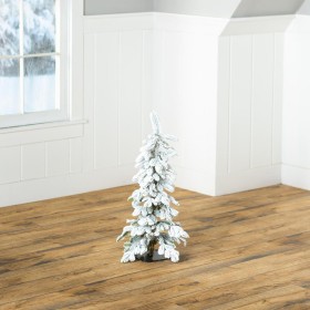  Valaistus Valaistut puut ja köynnökset | Plow & Hearth 45 cm korkea Monte Rosa -parvekkeinen alppipihtapöytäpuu