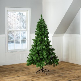  Valaistus Valaistut puut ja köynnökset | Plow & Hearth 6" Montfair Pine -joulukuusi