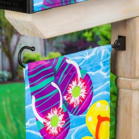  Ulkotilojen lipputarvikkeet | Plow & Hearth -puutarhalippujen postilaatikon kiinnike