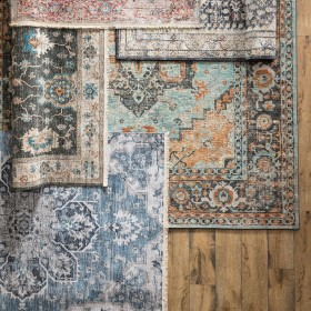  Matot ja kynnysmatot | Plow & Hearth Marietta -reunamatto, 13,5 x 19,6 cm