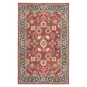  Tapis et paillassons | Plow & Hearth Tapis de couloir en laine rouge Willow Oaks, 2'6" X 8'
