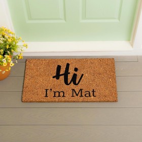  Tapis et paillassons Tapis en fibre de coco | Plow & Hearth Salut, je suis Mat Coir Mat