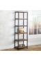  Möbel Bücherregale & Wandregale | Plow & Hearth Deep Creek Etagere Aufbewahrungsständer mit Regalen