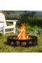  Outdoor Living Feuerstellen | Plow & Hearth Flags und Feuerwerk Metall Feuerring