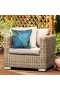  Outdoor Living Outdoor-Kissen | Plow & Hearth Indoor/Outdoor Chrysanthemum Polypropylen-Kissen