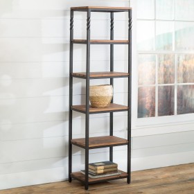  Möbel Bücherregale & Wandregale | Plow & Hearth Deep Creek Etagere Aufbewahrungsständer mit Regalen
