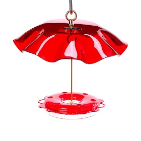  Kolibri-Futterspender für draußen | Plow & Hearth Kolibri-Futterspender mit Wetterschutz