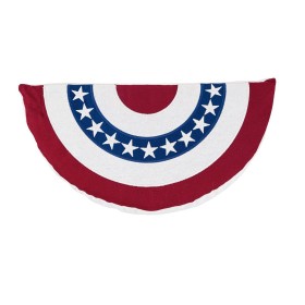  Outdoor Living Outdoor-Kissen | Plow & Hearth Baumwollkissen mit Sternenflagge