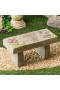  Έπιπλα Εξωτερικού Χώρου | Plow & Hearth Those We Love Memorial Garden Bench