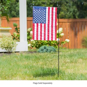  Αξεσουάρ Σημαιών για Εξωτερικούς Χώρους | Βάση Σημαιών για Άροτρο & Εστία Κήπου, Μαύρη