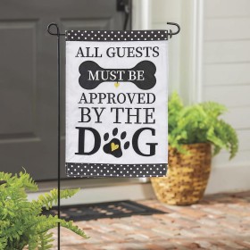  Σημαίες Κήπου Εξωτερικού Χώρου | Σημαίες Κήπου με Απλικέ και Άροτρο, Εγκεκριμένες από τον Σκύλο