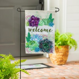  Σημαίες Κήπου για Εξωτερική Διαβίωση | Σημαίες Κήπου από Λινάτσα με Άροτρο & Εστία