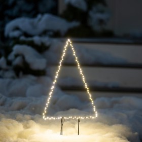  Πασσάλους κήπου εξωτερικού χώρου | Άροτρο & Εστία Ηλεκτρικά φωτιζόμενο μεταλλικό χριστουγεννιάτικο δέντρο εσωτερικού/εξωτερικού χώρου